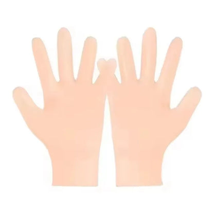 2-Pack Silicone Moisturizing Gloves Exfoliate to Prevent Dry Hands and Leave Hands Smooth and Soft Hand Care Tool