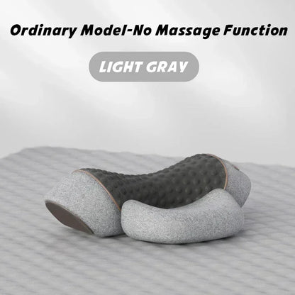 Electric Massager Cervical Pillow Hot Compress Vibration Massage Neck Traction Relax Sleeping Memory Foam Pillow Spine Support