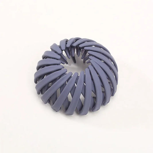 Korean Style Hair Claw Clips Horsetail Buckle Hair Clips for Women Bird Nest Expanding Hair Accessories Matte Hairpins Bun