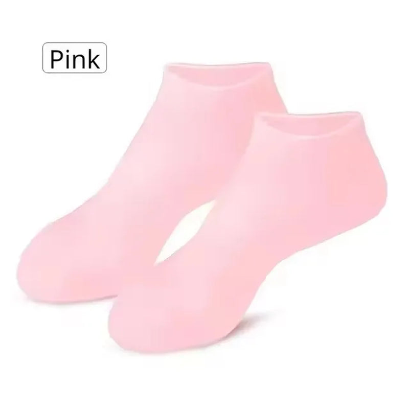 2-Pack Silicone Moisturizing Gloves Exfoliate to Prevent Dry Hands and Leave Hands Smooth and Soft Hand Care Tool