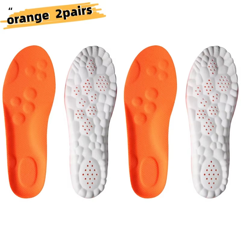 6PCS Massage Sports Insoles Super Soft Sport Insole for Feet Running Baskets Shoe Inserts Soles Arch Support Orthopedic Cushion