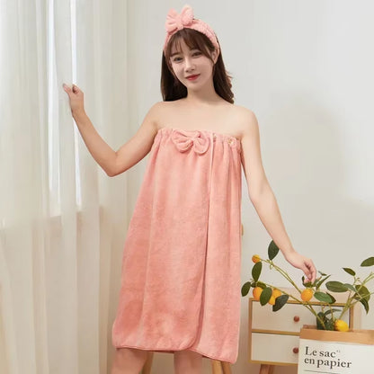 4PCS/SET Microfiber Woman Shower Bath Towel Hair Towel Face Towel Set for Adults Bath and Sauna Towels Bathroom Quick Drying