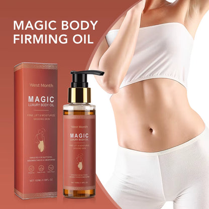 100Ml Magic Luxury Body Oil Firming Skin Deep Moisturizing Nourishing Fade Fine Line Improve Sagging Body Care Massage Oil
