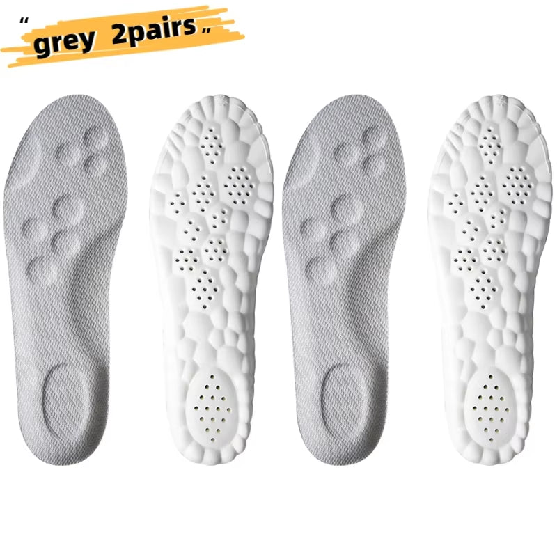 6PCS Massage Sports Insoles Super Soft Sport Insole for Feet Running Baskets Shoe Inserts Soles Arch Support Orthopedic Cushion