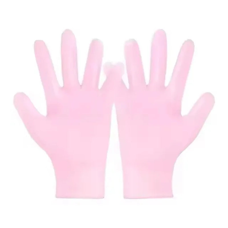 2-Pack Silicone Moisturizing Gloves Exfoliate to Prevent Dry Hands and Leave Hands Smooth and Soft Hand Care Tool